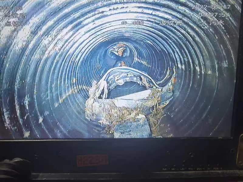 管道短管置換 前后對比